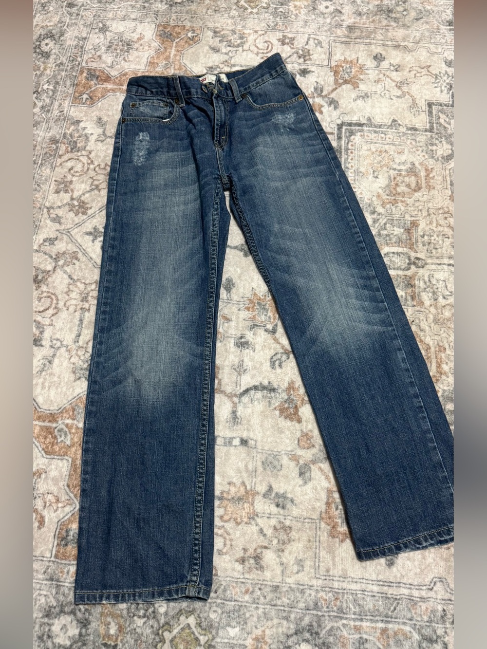 Levi’s 514 Straight Leg Jeans – Youth Boys Size 16 Reg – Medium Wash
